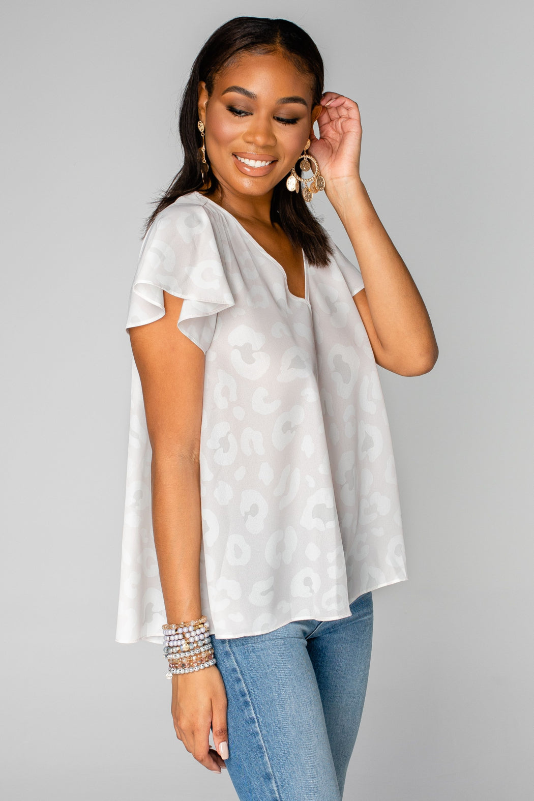 Printed "Avril" Top