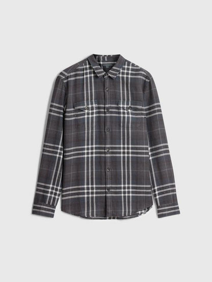 John Varvatos Dale Iron Grey Sport Shirt
