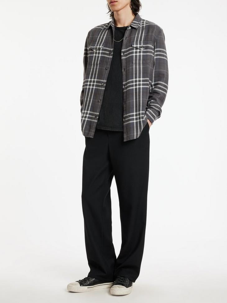 John Varvatos Dale Iron Grey Sport Shirt