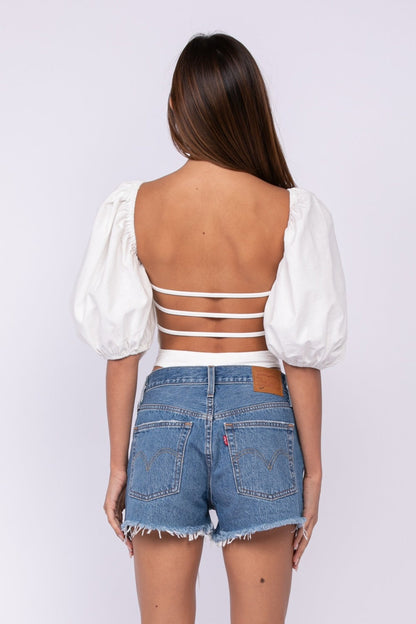 Puff Sleeve Bodysuit