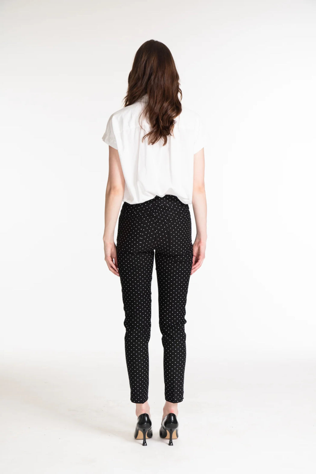 PULL-ON ANKLE PANT WITH REAL FRONT & BACK POCKETS