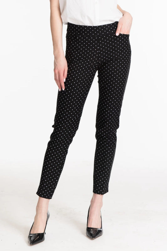 PULL-ON ANKLE PANT WITH REAL FRONT & BACK POCKETS