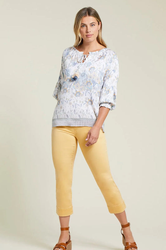 PULL-ON KICK FLARE CAPRIS