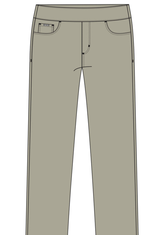 Pull on slim ankle