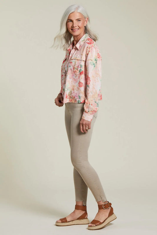 PULL-ON STRETCH COMFORT DENIM SKINNY PANT