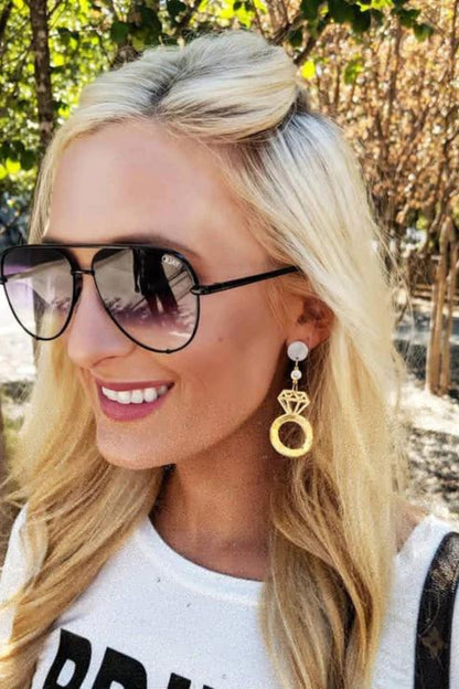 Put a Ring On It Drop Earrings