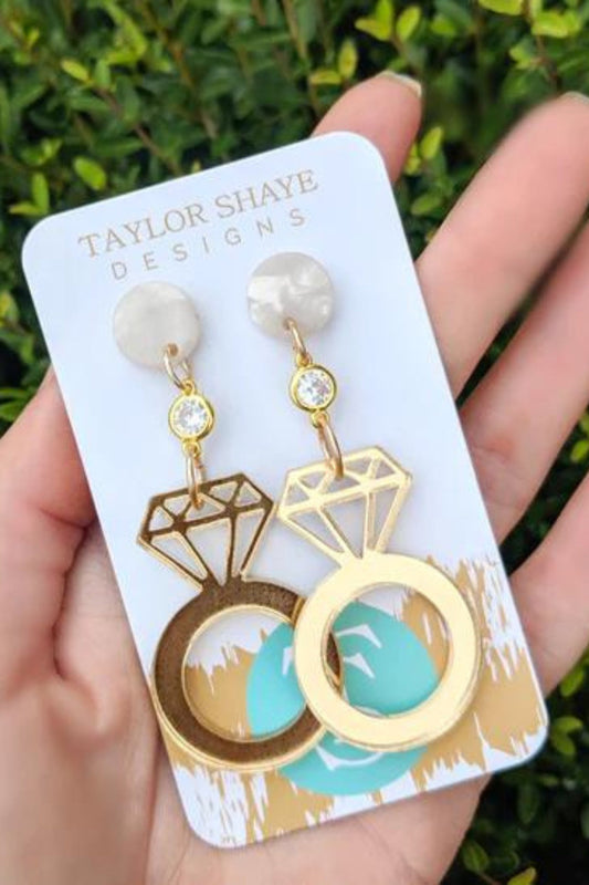 Put a Ring On It Drop Earrings