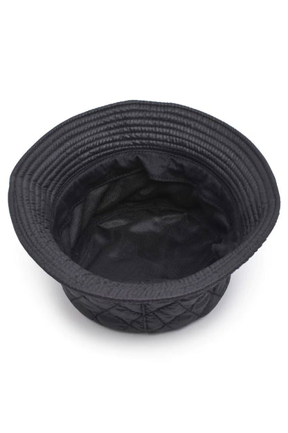 Quilted Nylon Bucket Hat