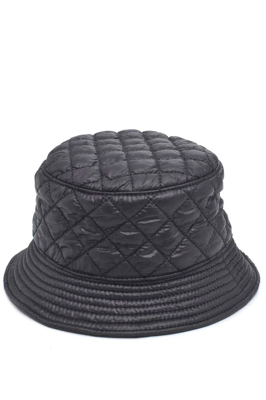 Quilted Nylon Bucket Hat