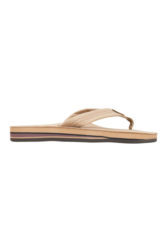 Rainbow Men's Single Layer Premier Leather with Arch Support In Sierra Brown