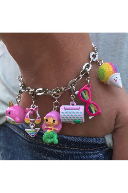 Rainbow Snow Cone Charm