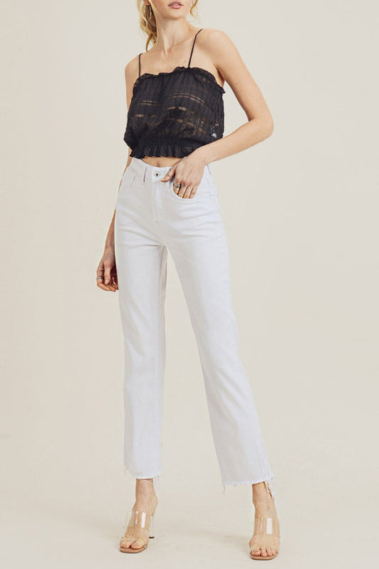 Raw Hem Straight