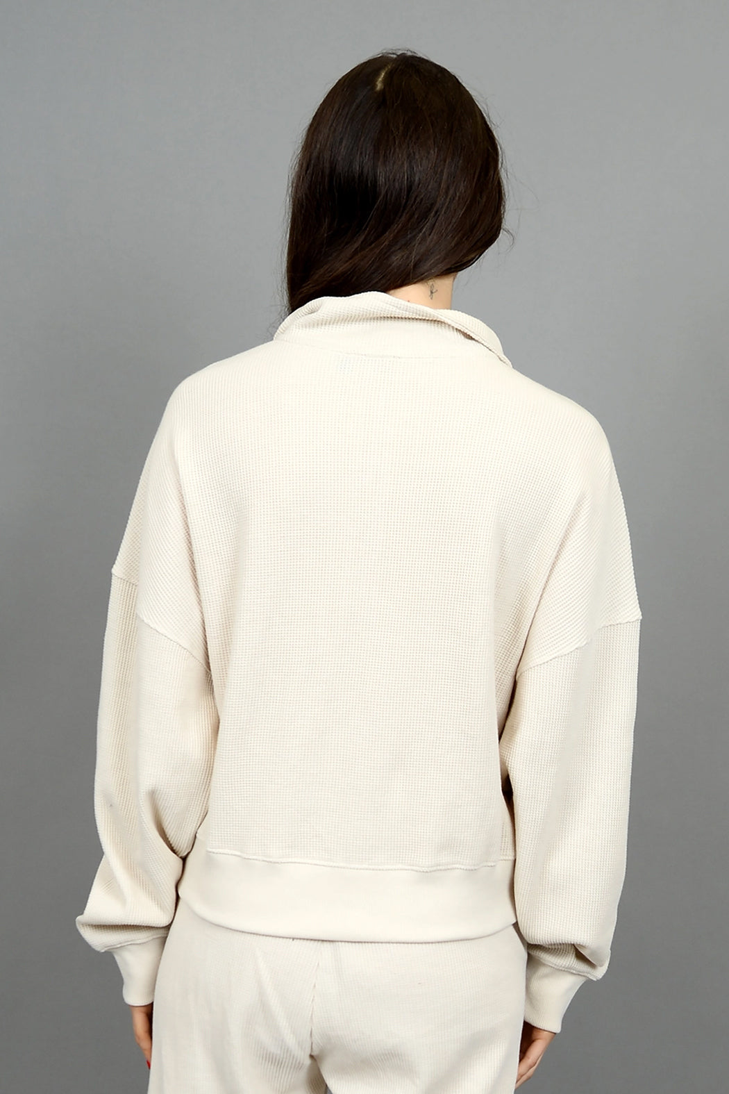 Mailyn Waffle Quarter Zip