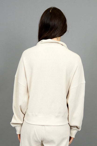 Mailyn Waffle Quarter Zip
