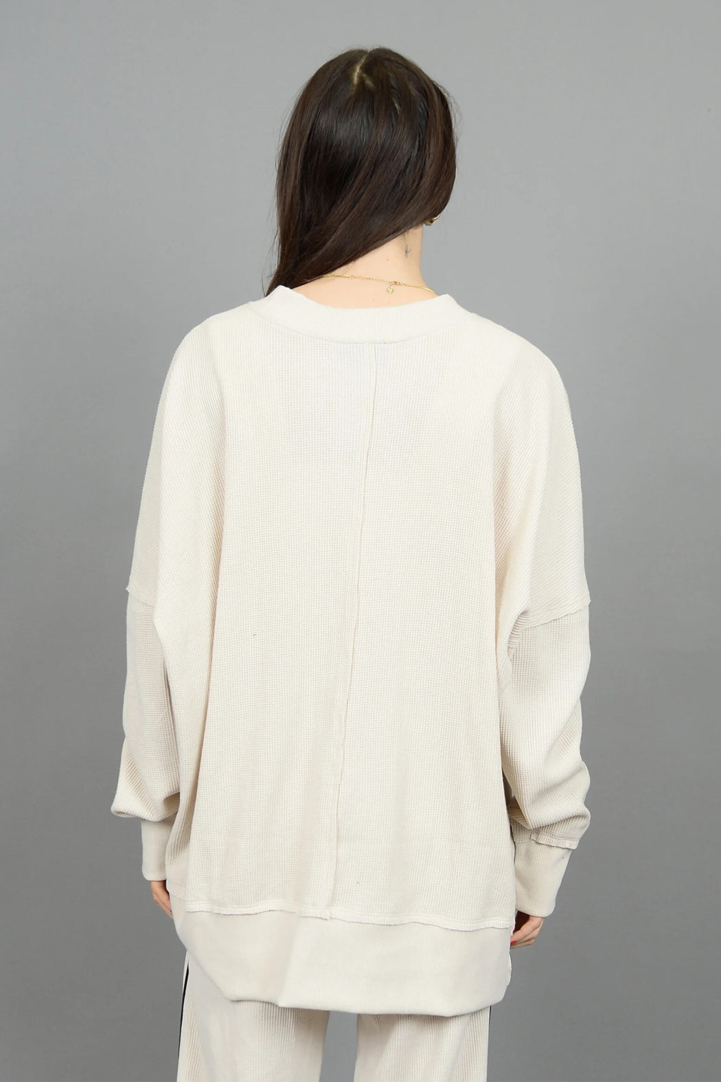 Mikku Waffle Pullover