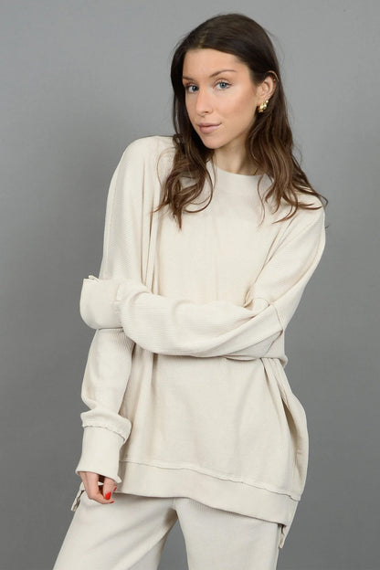 Mikku Waffle Pullover