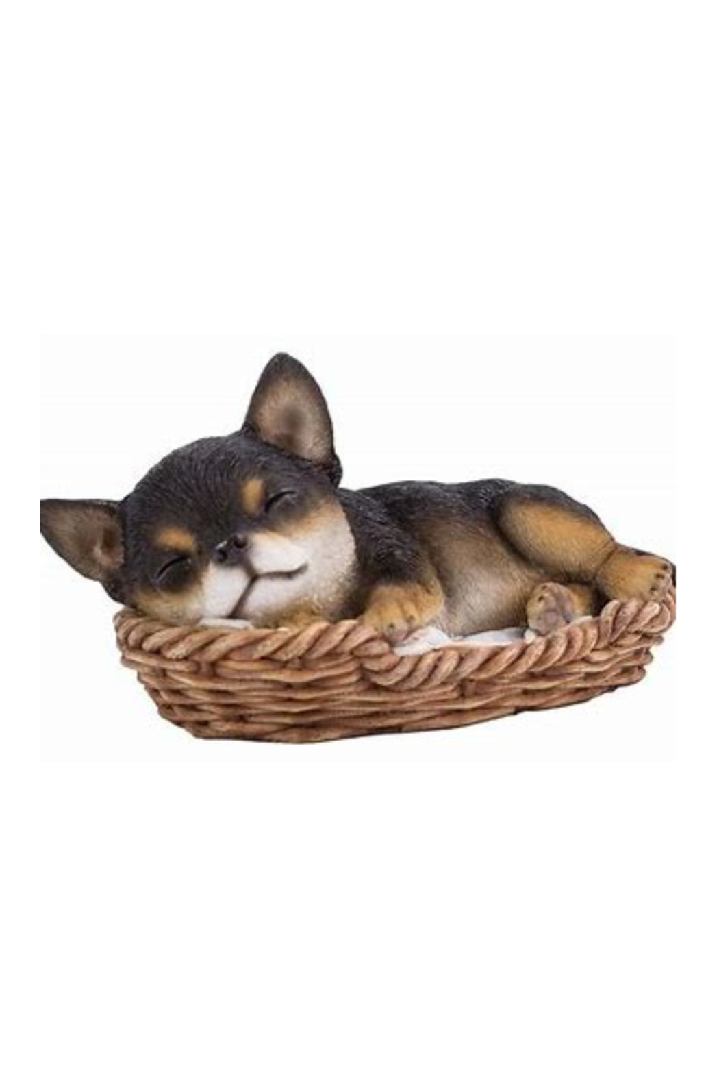 Realistic Puppy Figurine