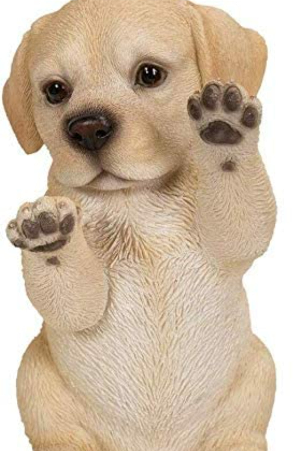 Realistic Puppy Figurine