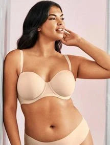 Red Carpet Strapless Underwire Bra 854119 - Black