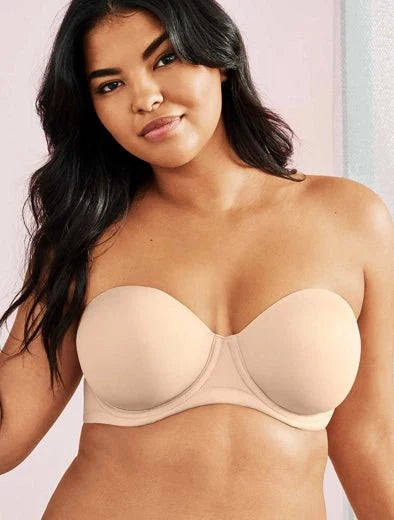 Red Carpet Strapless Underwire Bra 854119- Sand