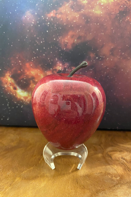 Red Jasper Stone Apple