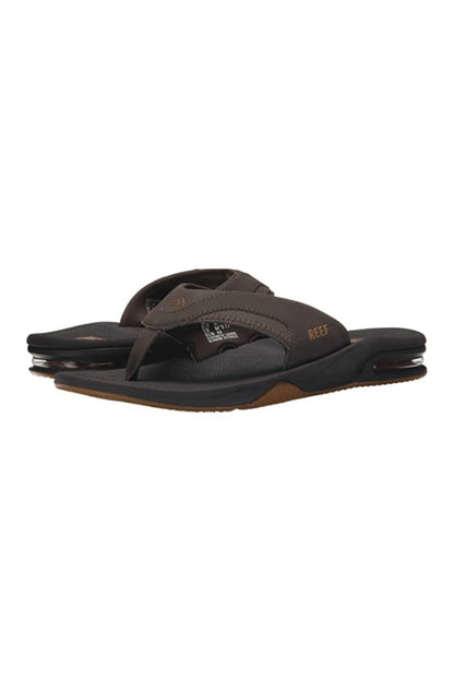 REEF MEN'S FANNING FLIPFLOP IN BROWN