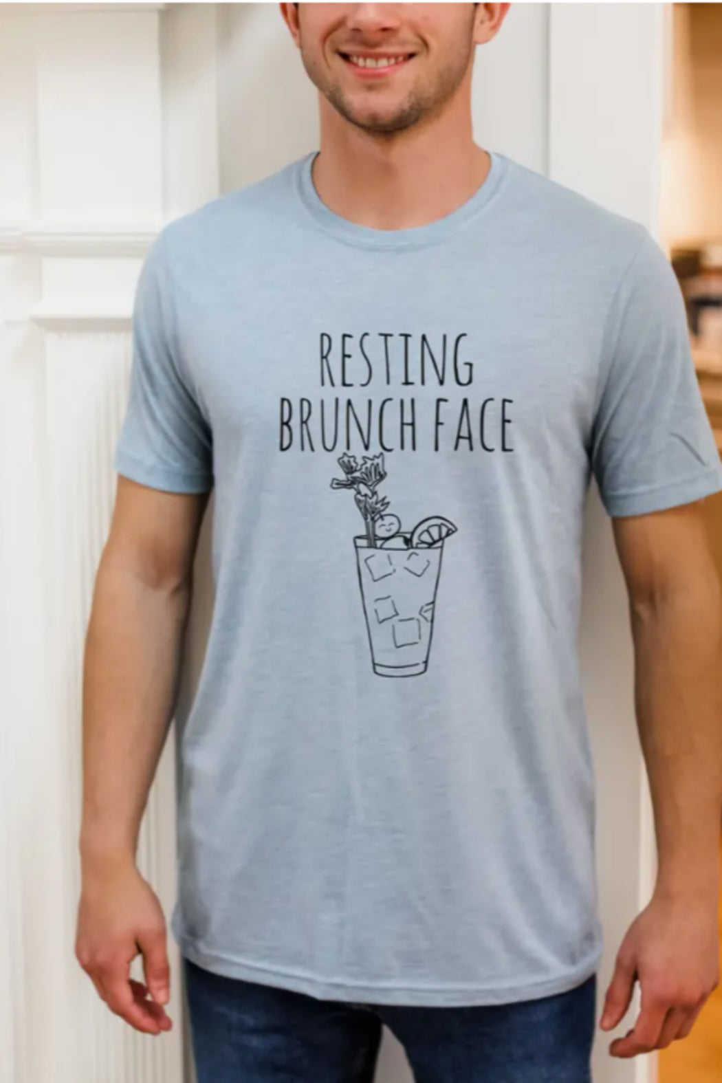 Resting Brunch Face - Funny Men's Tee