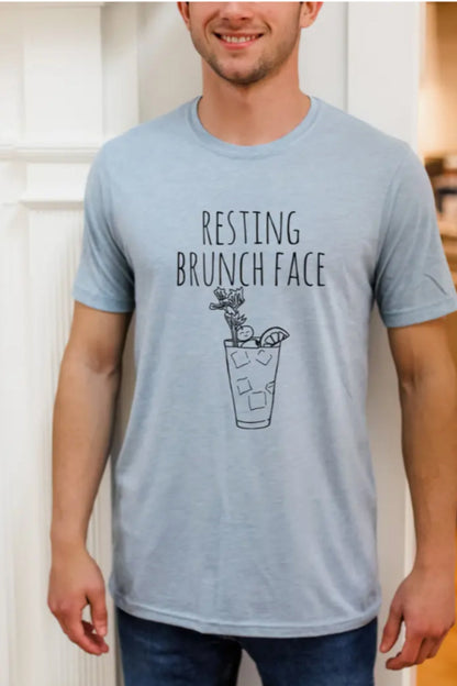 Resting Brunch Face - Funny Men's Tee