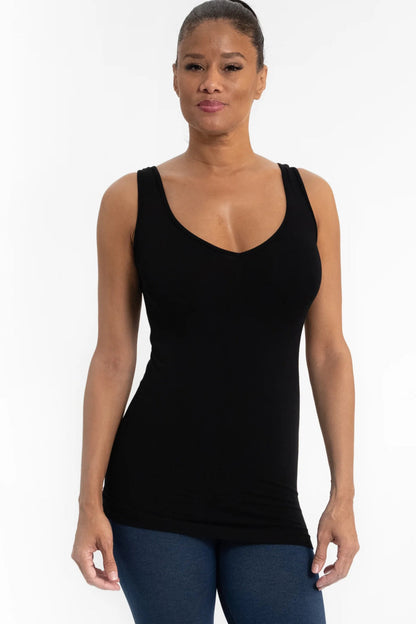 Reversible Neck Short Tank