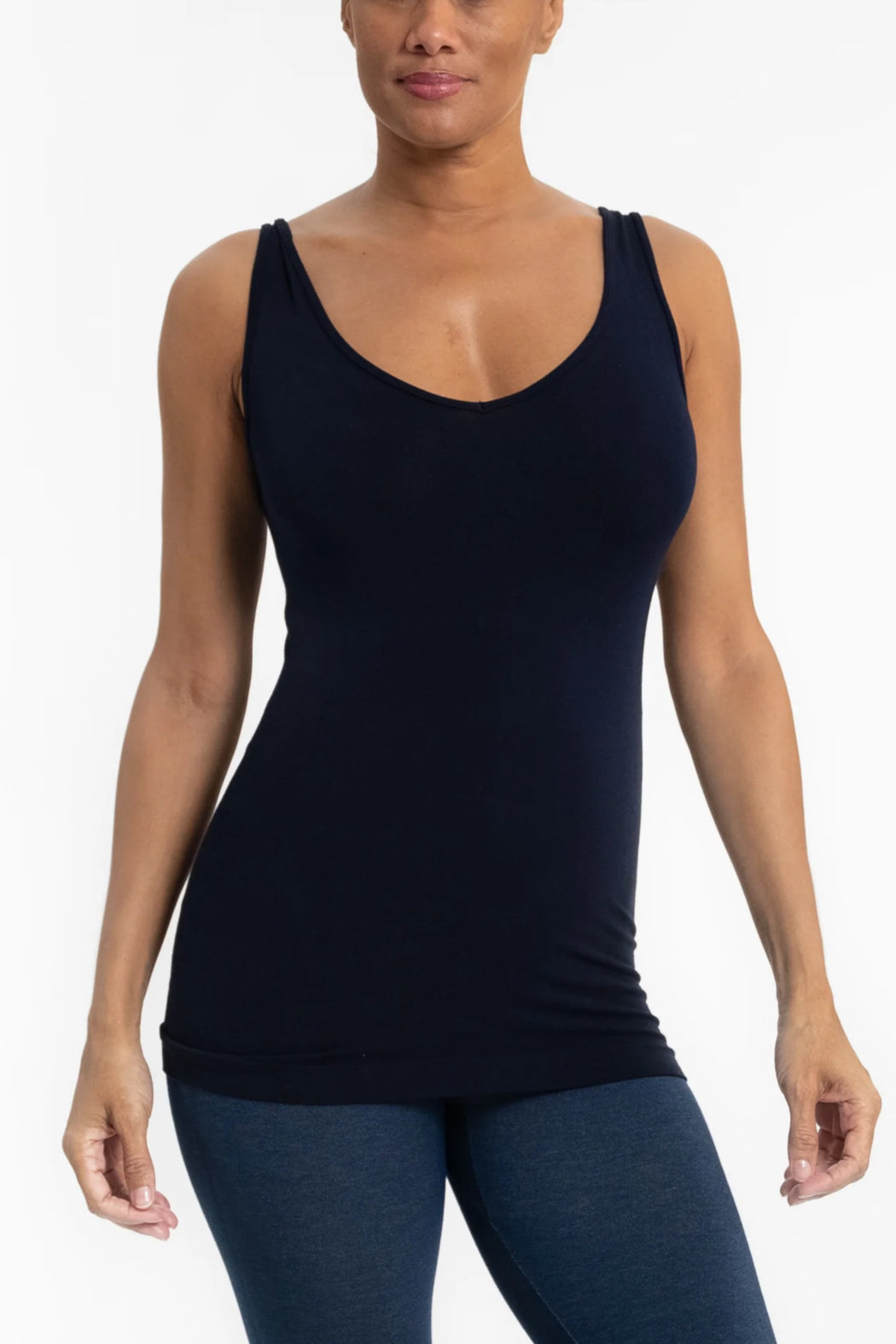 Reversible Neck Short Tank