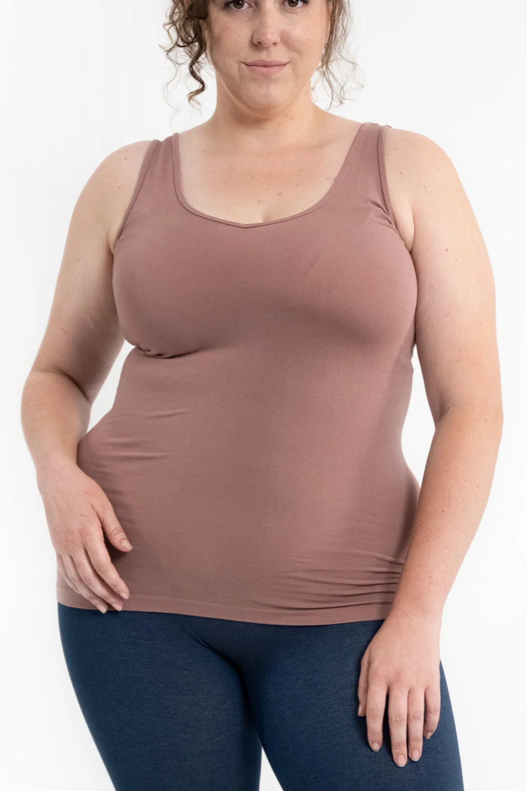 Reversible Neck Short Tank