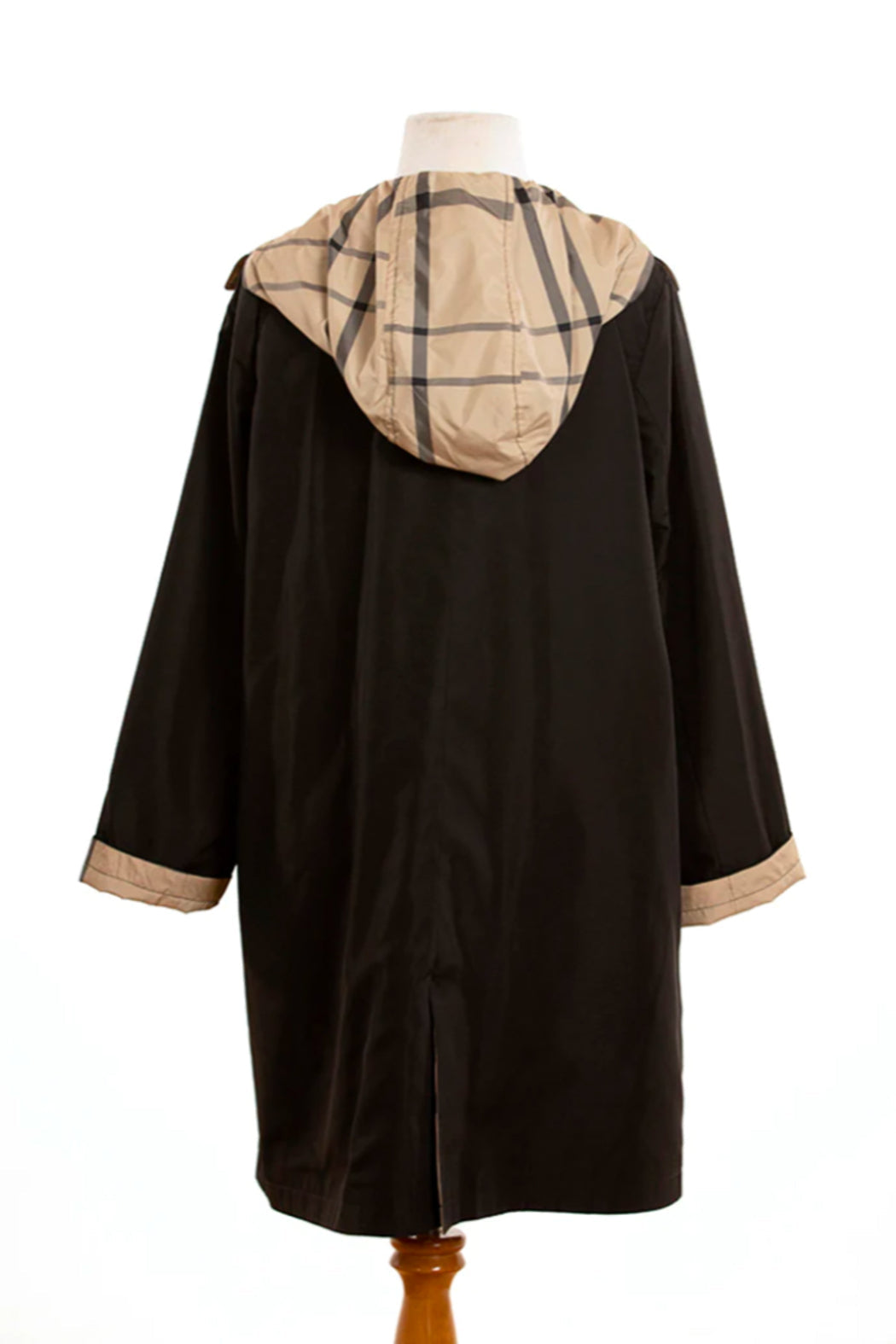 Reversible Raintrench-Detachable Hood
