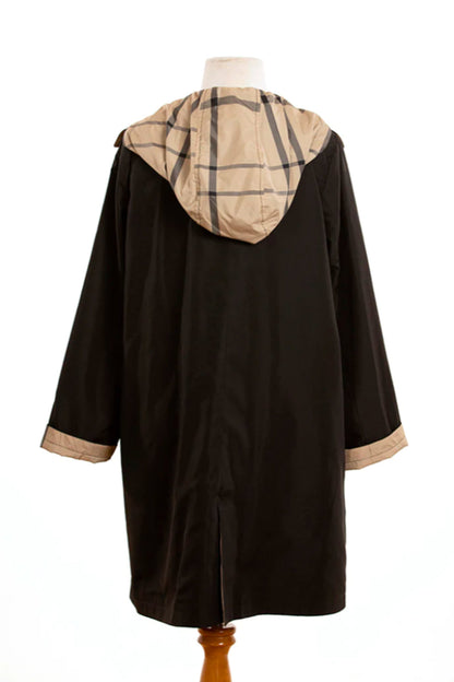 Reversible Raintrench-Detachable Hood