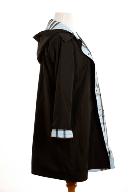 Reversible Raintrench-Detachable Hood