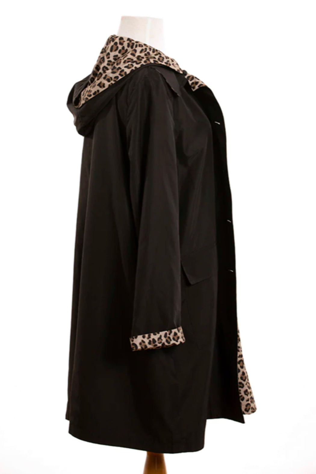 Reversible Raintrench-Detachable Hood