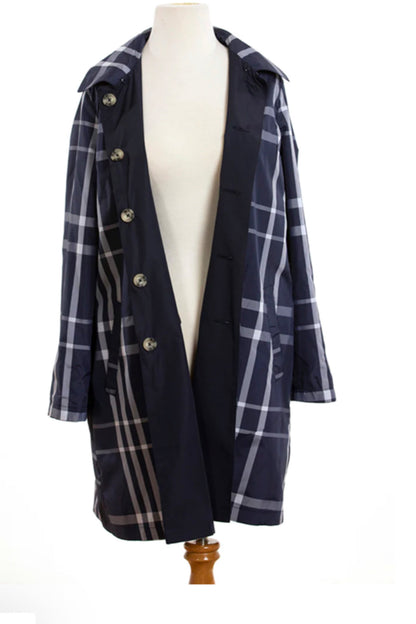 Reversible Raintrench-Detachable Hood