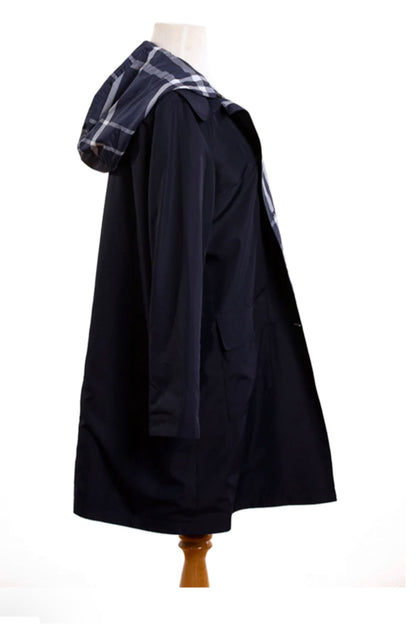 Reversible Raintrench-Detachable Hood