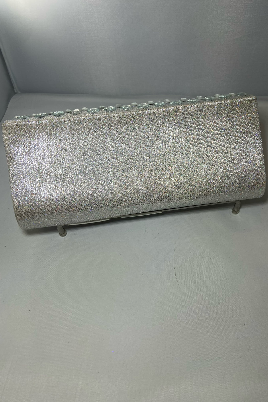 Rhinestone Shimmer Clutch