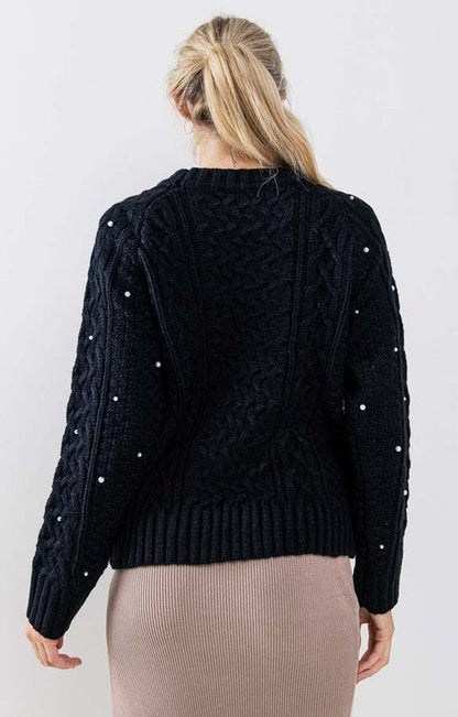 Rhinestone Sweater