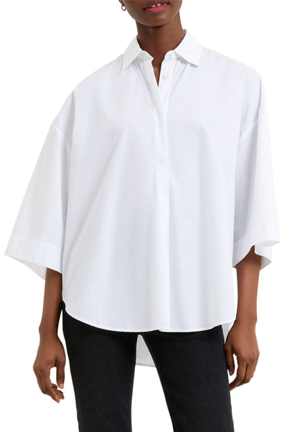 Rhodes Poplin Short Sleeve Top