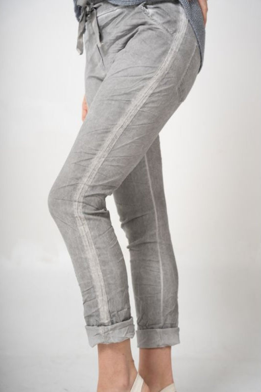Ribbon Side Embellishment Jegging