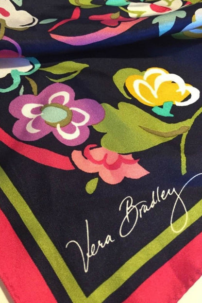 Ribbons Silk Scarf