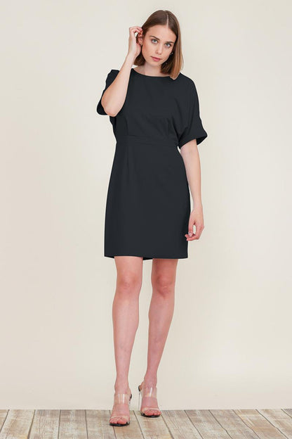 Dolman Sleeve Casual Dress