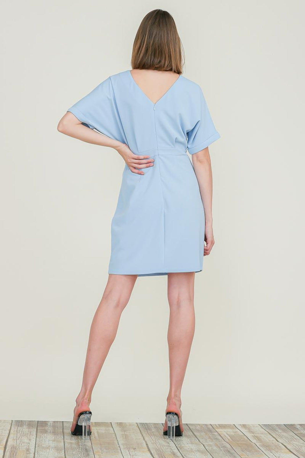 Dolman Sleeve Casual Dress
