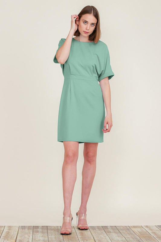 Dolman Sleeve Casual Dress