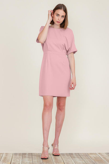 Dolman Sleeve Casual Dress