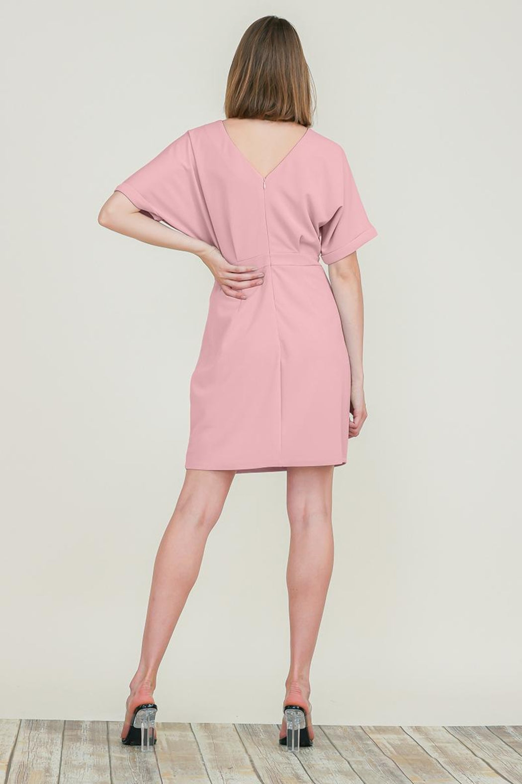 Dolman Sleeve Casual Dress