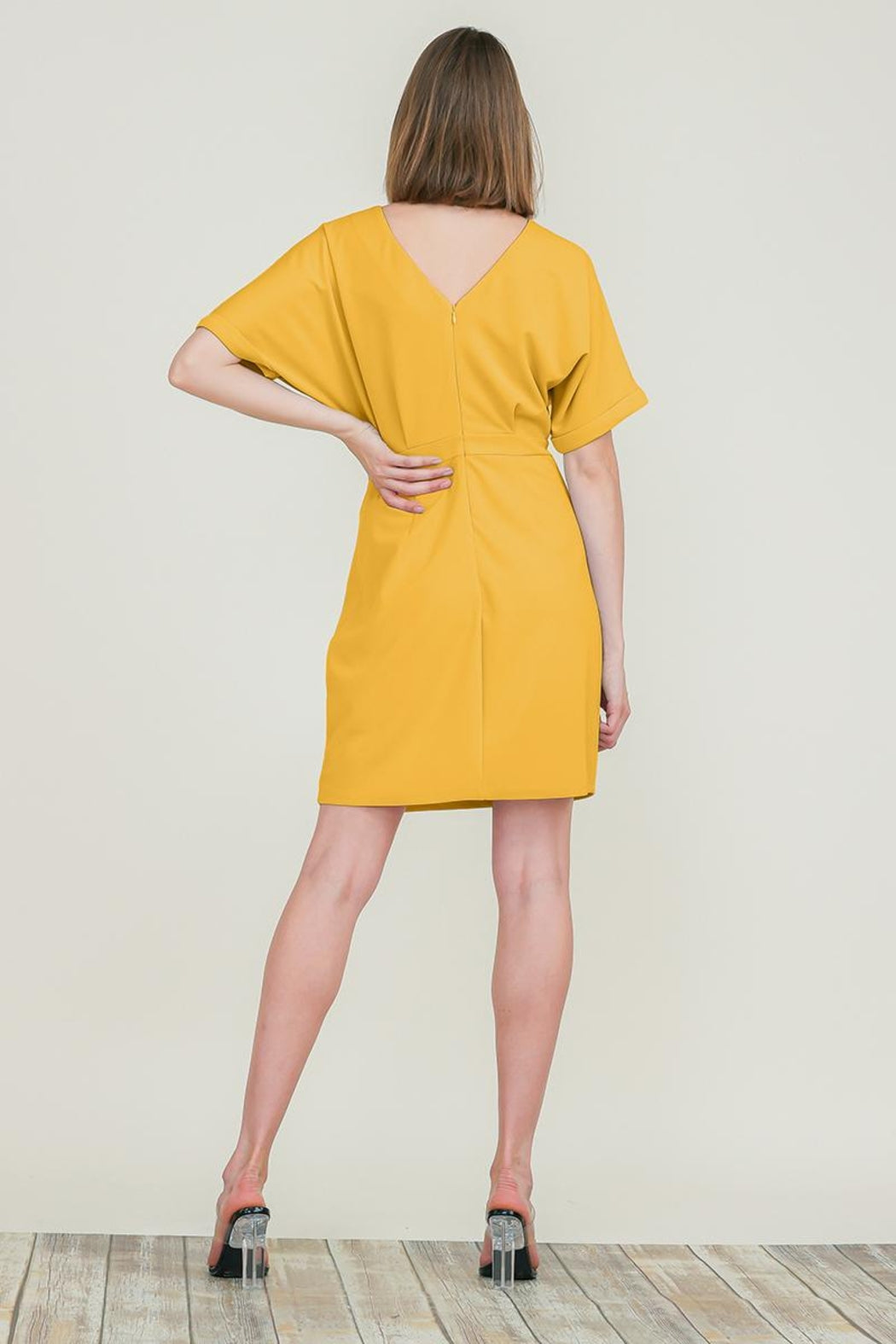 Dolman Sleeve Casual Dress