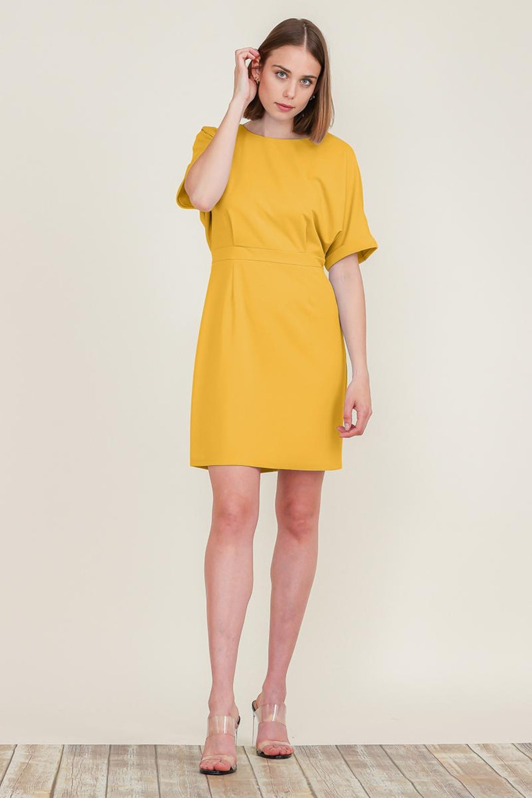 Dolman Sleeve Casual Dress