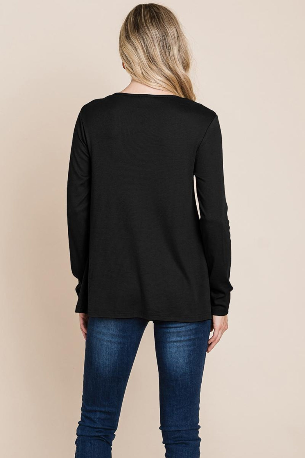 Fold Knotted Twist Sweatshirts